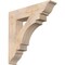 Ekena Millwork Merced Traditional Smooth Bracket, Douglas Fir, 5 1/2"W x 28"D x 28"H BKT06X28X28MRC01SDF - alternate 1